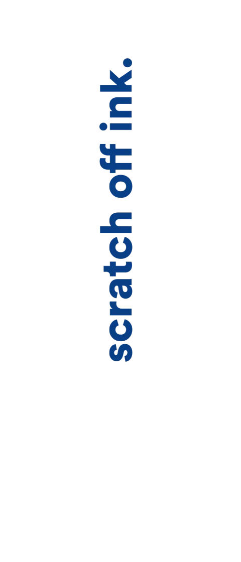 Scratch Off Text