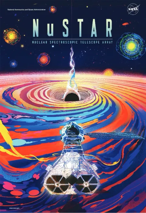 NuSTAR poster print sample